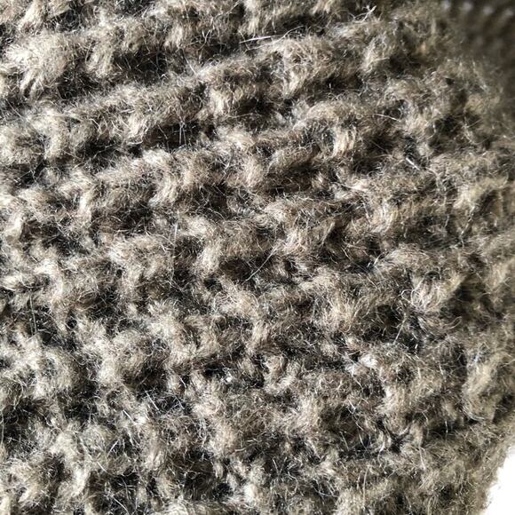 Only Women's Olive Green Knit Knee Length Short Sleeve Cardigan Size M - Picture 4 of 4